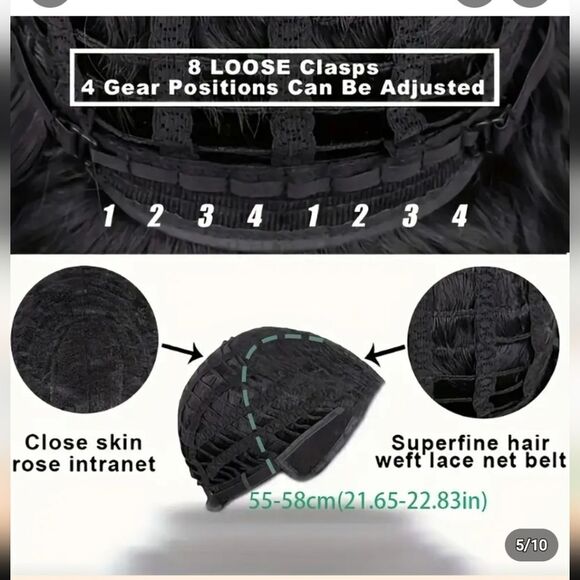 Costume 20 inch dress up wig. New in original package. - Picture 4 of 6